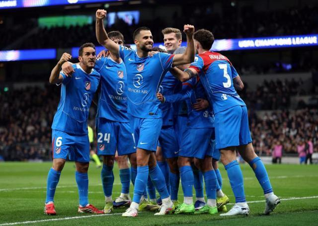 热刺主场3-2马竞总比分5-7晋级八强 西蒙斯点球助