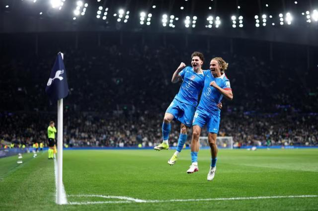 热刺主场3-2马竞总比分5-7晋级八强 西蒙斯点球助