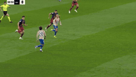 巴萨客场2-1逆转马竞莱万绝杀 欧冠对决在即