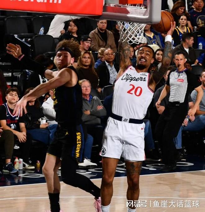 快船力克勇士多点开花 马瑟林20+9+8助球队逆转