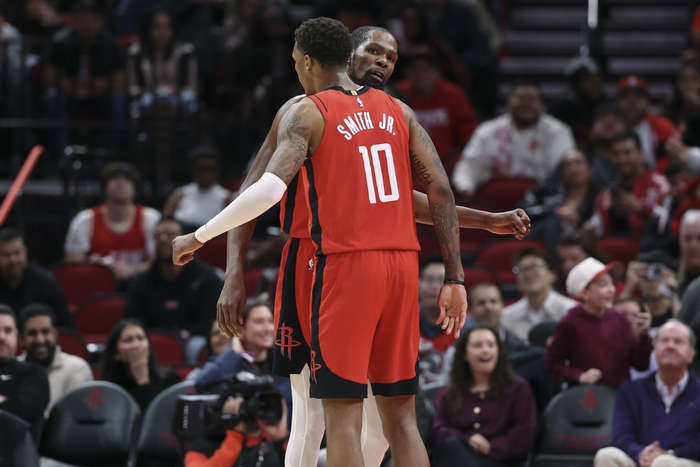 火箭队展现团队化学反应 杜兰特信任成制胜关键